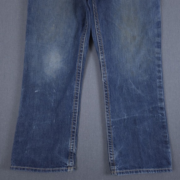 Ariat FR M4 Relaxed Basic Boot Cut Jeans Mens 36x30 (Fits 34x29) Low Rise Denim - Picture 3 of 12